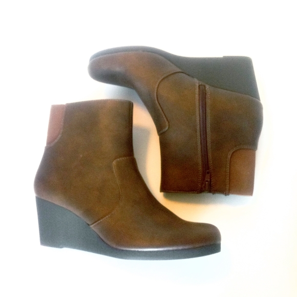 lifestride wedge boots